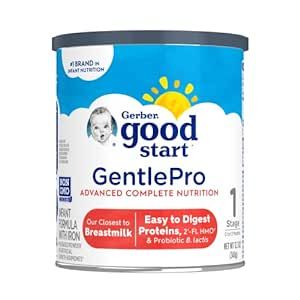 Gerber Good Start Baby Formula Powder, GentlePro Probiotics, Stage 1, 12.3 Ounces (Pack of 1)