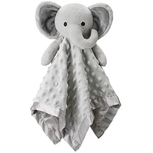 Pro Goleem Elephant Loveys for Babies Soft Security Blanket Baby Snuggle Toy Stuffed Animal Blanket Baby Registry Search Baby Boy Gifts for Infant and Toddler Gray 16 Inch