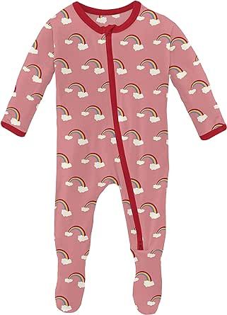 KicKee Pants Welcome Home Footie with Zipper, Boy or Girl One-Piece, Super Soft Baby Clothes