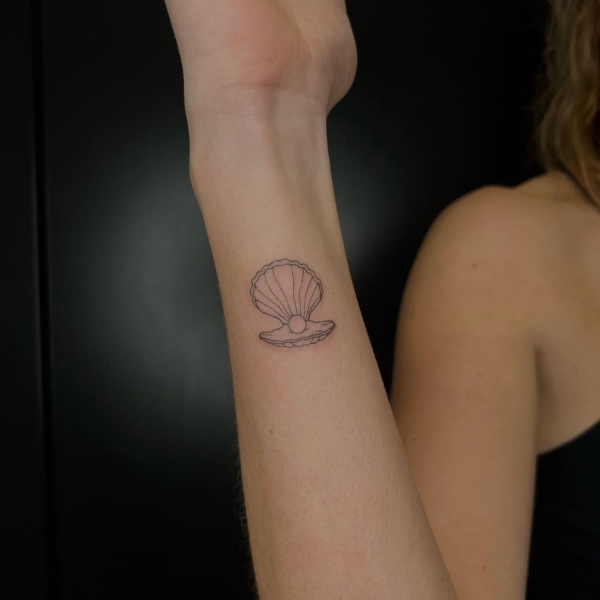 12 Shell Tattoo Ideas Trending for Summer 2024 and Beyond